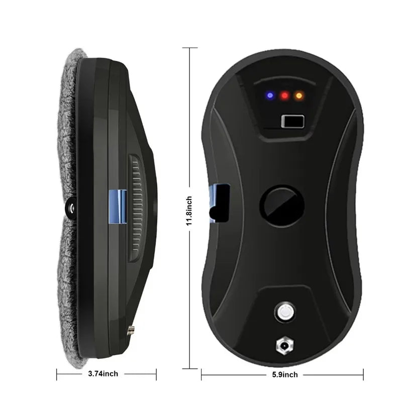 Smart Window Cleaning Robot – 5600Pa Suction | Remote Control | Works on High-Rise Glass