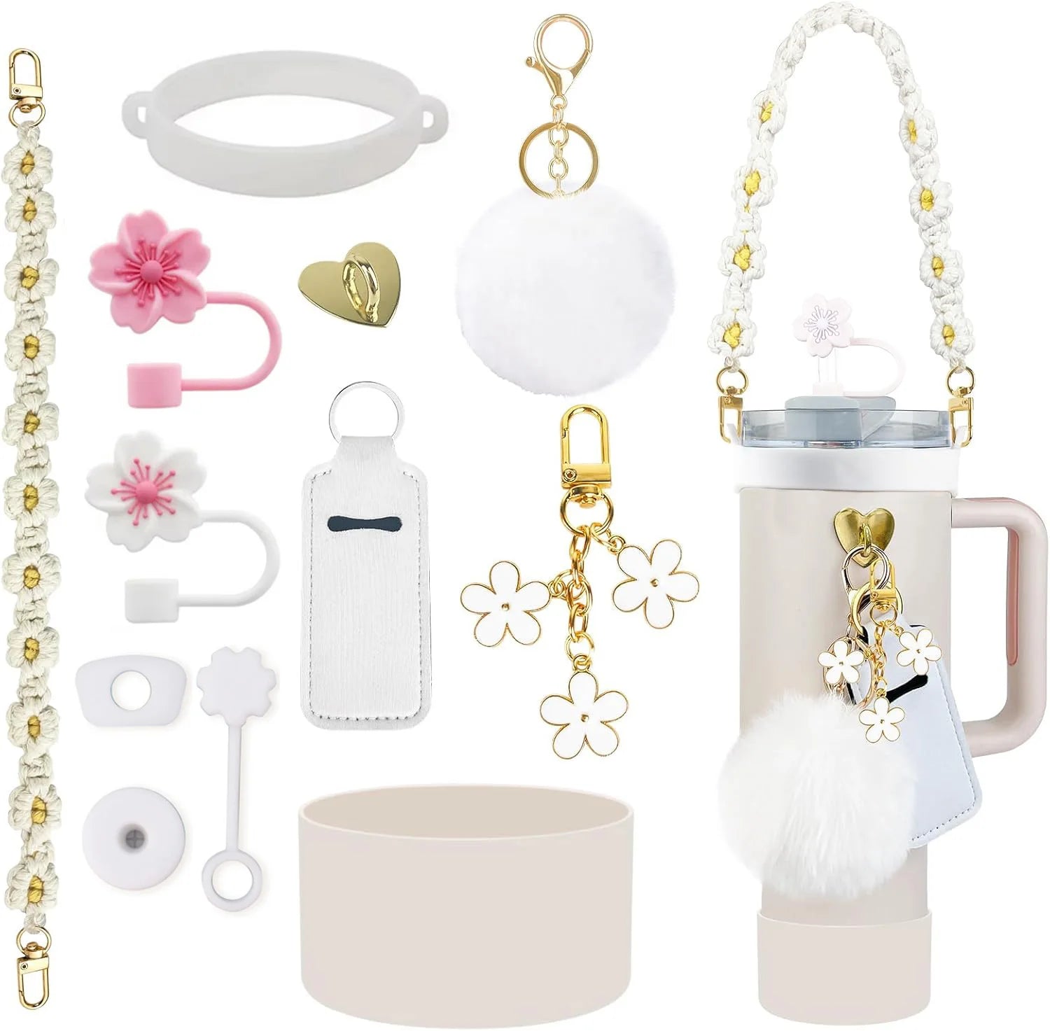 12-Piece Premium Cup Accessory Set for Stanley 30oz/40oz