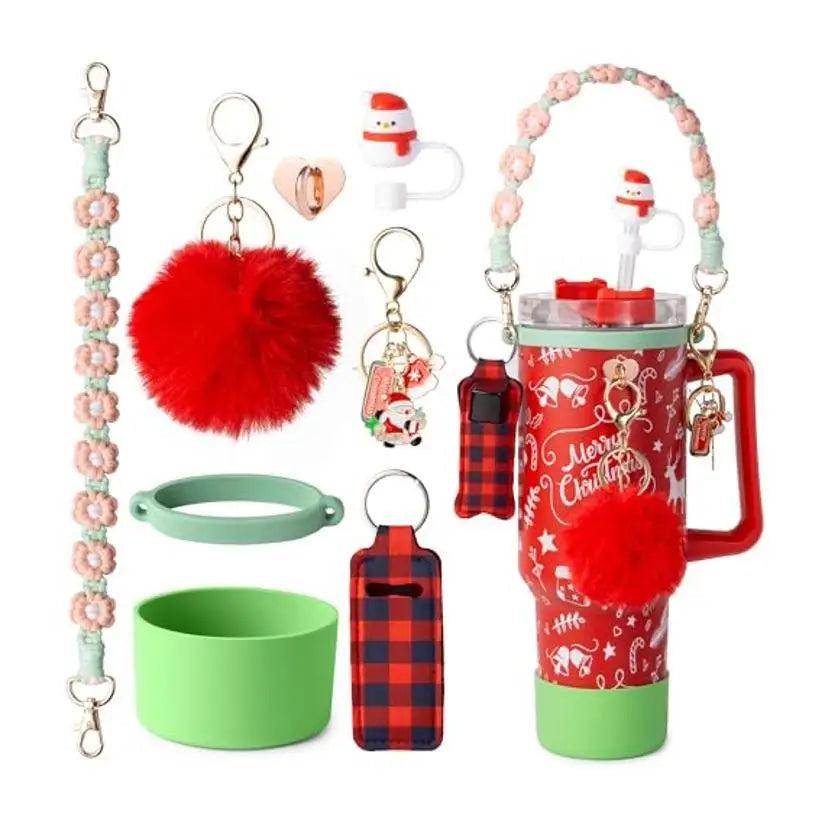 Aesthetic Cup Accessory Set for Stanley Tumblers