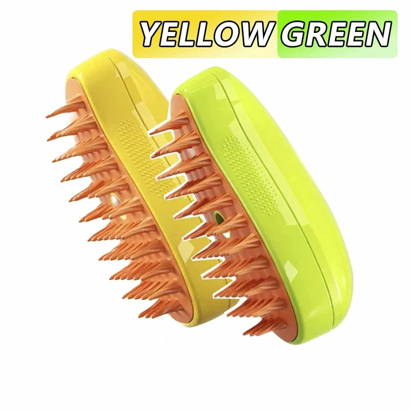 3-in-1 Steamy Cat & Dog Grooming Brush