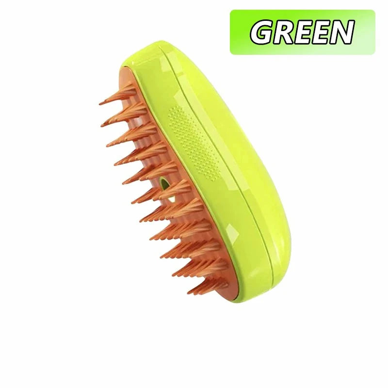 3-in-1 Steamy Cat & Dog Grooming Brush