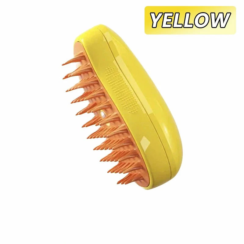 3-in-1 Steamy Cat & Dog Grooming Brush