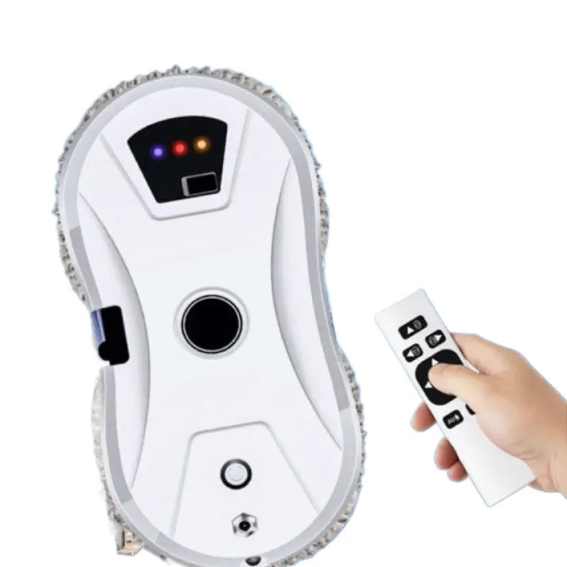 Smart Window Cleaning Robot – 5600Pa Suction | Remote Control | Works on High-Rise Glass